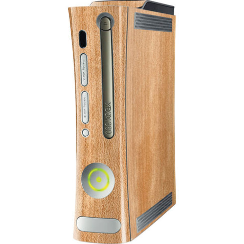 Natural Wood Xbox 360 (Includes HDD) Skin